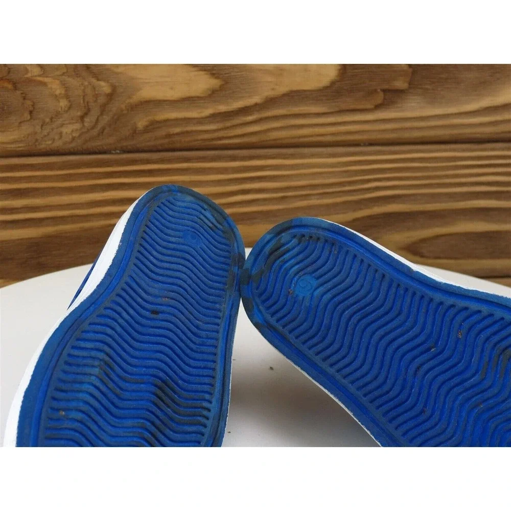 SKECHERS‎ Sz 6 Toddler Shoes Boys Slip-On Blue Synthetic Medium